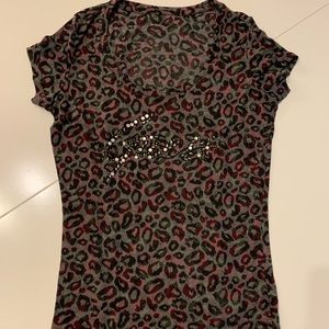 Leopard Print Top